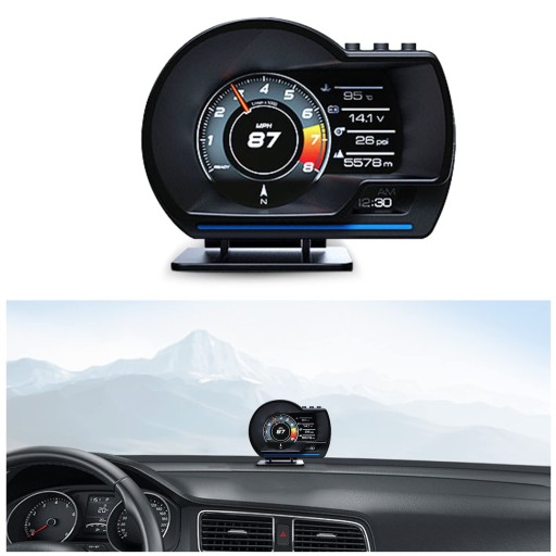 303J. Автомобільний дисплей iKiKin 2 режими OBD2 GPS