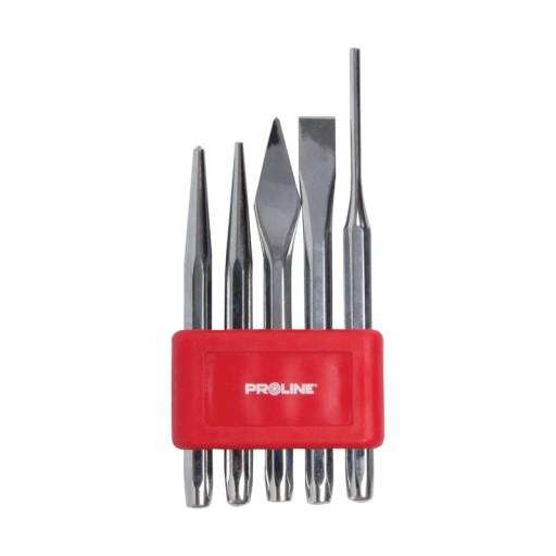 31360 Набір дироколів, фрез і пробійників - 5 шт