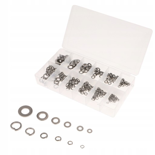 4095 - 350 . Ассортимент замков и плоских шайб