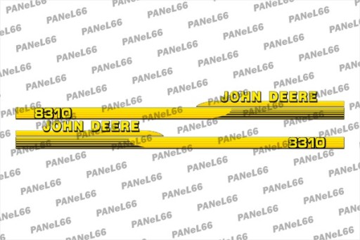 P66JD8310 - Набор наклеек john deere 8310