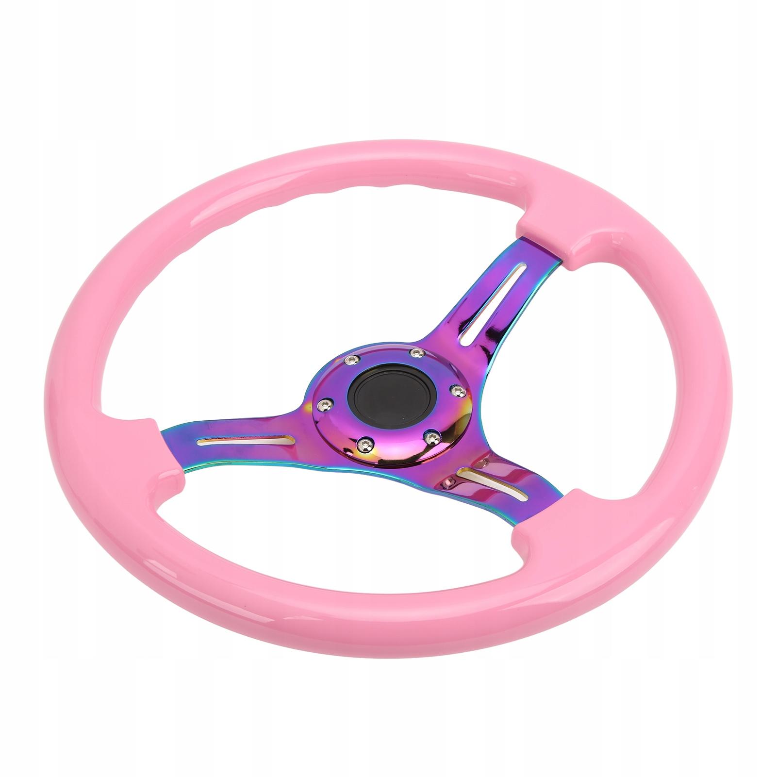 350mm / 14in ABS руль розовый 6 отверстий