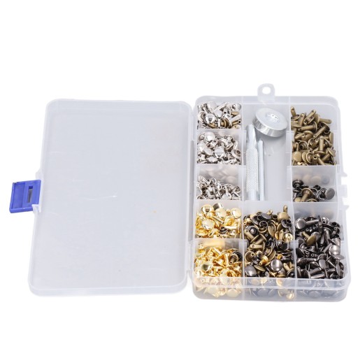 360 шт. заклепки с двойной гайкой из кожи