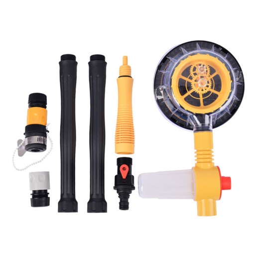 360°вращающаяся длинная ручка щетка для мытья водопроводной трубы Набор, 10 м