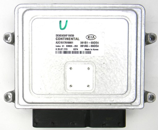 391B1-03DE4 КОМПЬЮТЕР УПРАВЛЕНИЯ ДВИГАТЕЛЕМ KIA