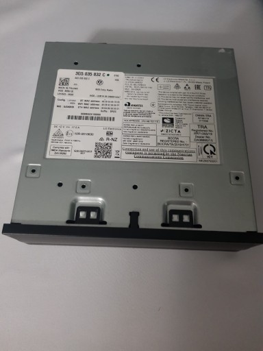 3g5035832c 3g5035820e мультимедійний зчитувач VW passat arteon mib3