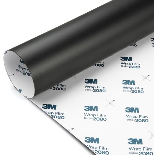 3M фольга черный матовый черный M12 2080 152x150cm