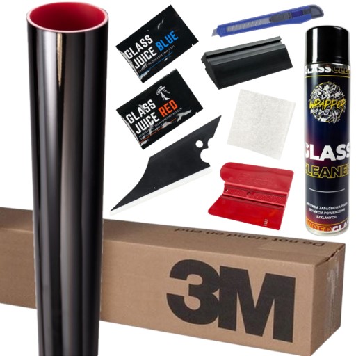 3М ТЕРМОУСАДОЧНАЯ ПЛЕНКА ДЛЯ ТОНИРОВАНИЯ АВТОМОБИЛЬНЫХ СТЕК 75х500см 55%