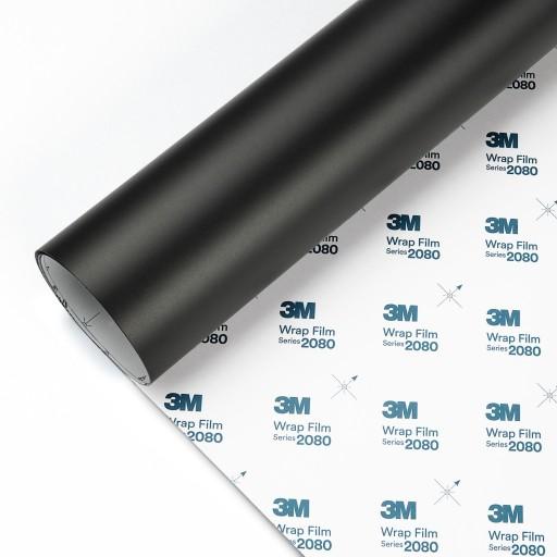 3M фольга черный матовый мат M12 2080 152X90CM