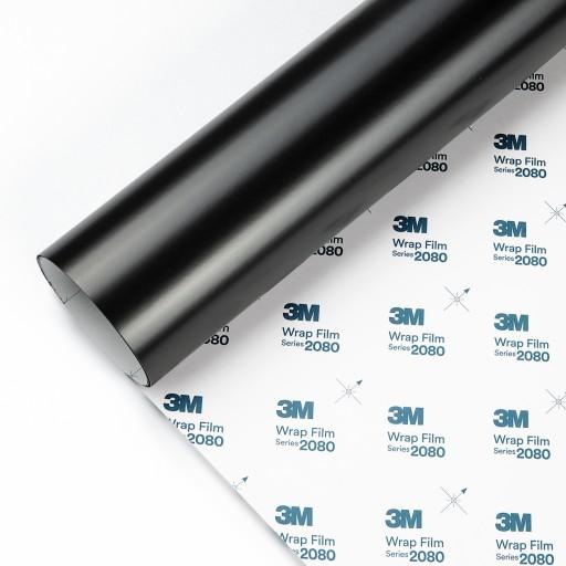 3M фольга чорний сатин матовий S12 2080 152X90CM