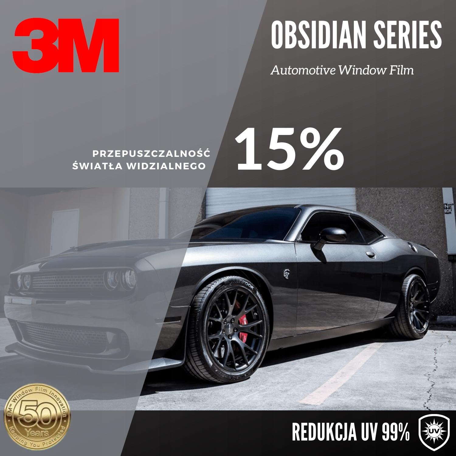 3M Obsidian 15 152cm Pro Тонувальна плівка
