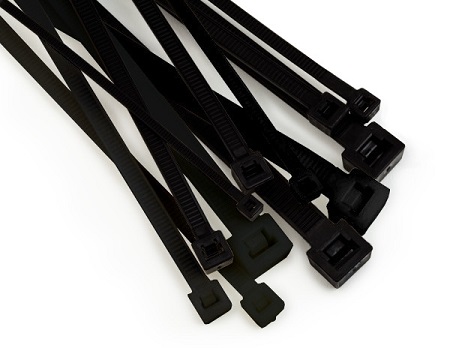 Кабельные стяжки 3M Scotchflex FS 550 DW-C, черные, 550 x 9,0 мм