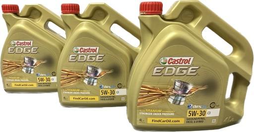3X CASTROL 5W30 4л. КРОМКА ТИТАНОВА 