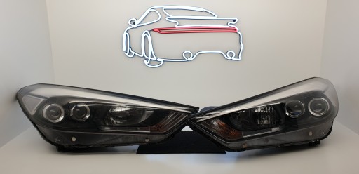 Hyundai tucson iii 3 светодиодная лампа левая правая 92101-d7200 eu