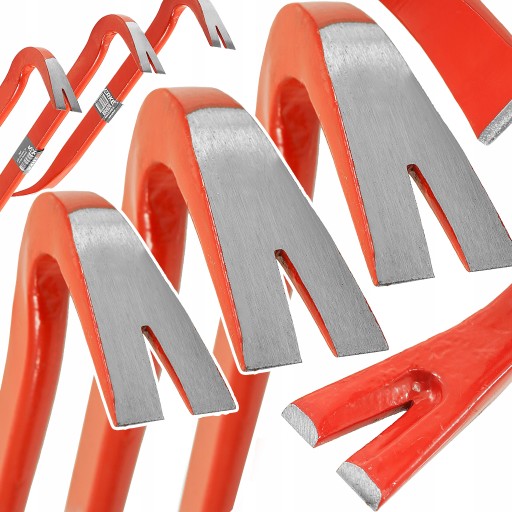 НАБОР 3x ВЫТЯГИВАЮЩИЕ НОГТИ ИЗВЛЕКАТЕЛИ ДЛЯ ГВОЗДЕЙ BRESZKA BRECHA LPKA