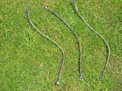 3x сталеві гальмівні магістралі Honda CX500 c 78-83