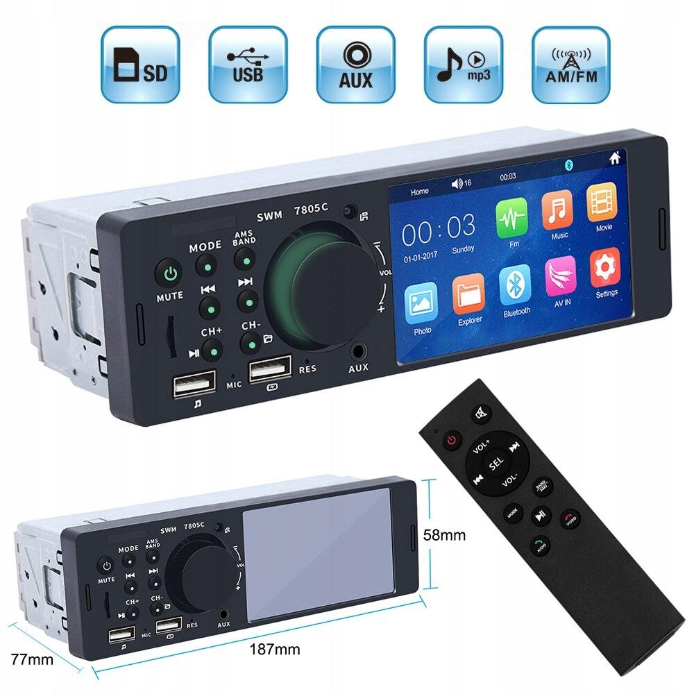 4.1 дюймовый стиль MP5 B автомобиль Радио 1 Din Odbi