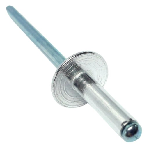 4,8х10х16 Заклепки потайные А2/А2 250 шт. с плоской головкой увеличенной AN 385