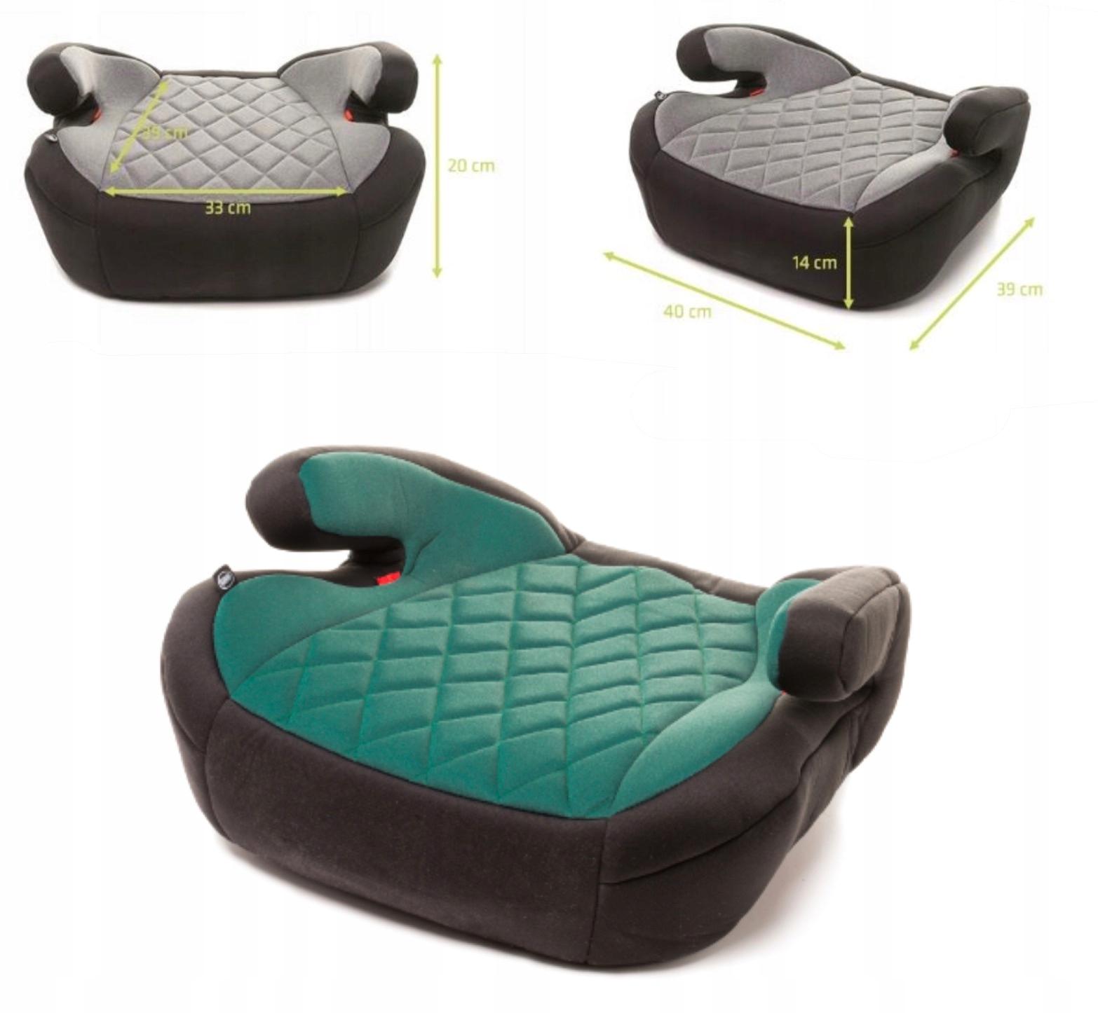 4 детское автокресло HI-FIX бирюзовый 22-36 кг