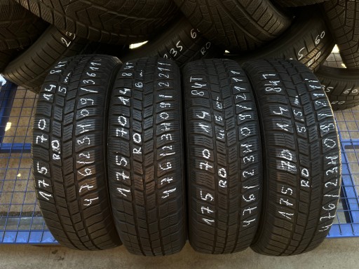 4 ШИНИ 175/70R14 84T BARUM POLARIS 3 ВАРШАВА