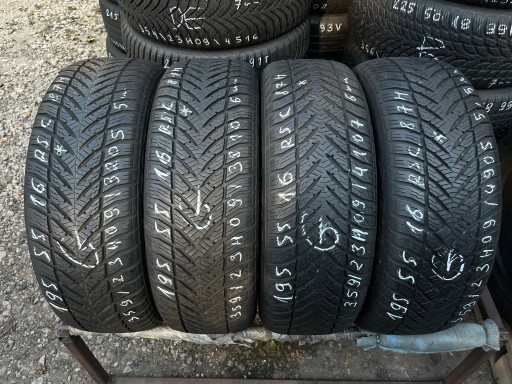 4 ШИНИ 195/55R16 87H * GOODYEAR ULTRAGRIP GW-3