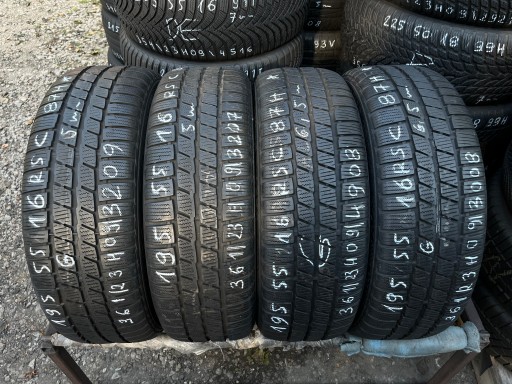 4 ШИНИ 195/55R16 CONTINENTAL WINTERCONTACT TS810S