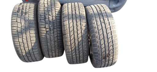 4 ЗИМНИЕ ШИНЫ 225/55 R17 6 мм 2x GT CHAMPIRO 11r 2x CONTINENTAL TS830 18r