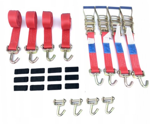 4 транспортувальні ремені 3POINT Cube Swivel Hooks C4a4