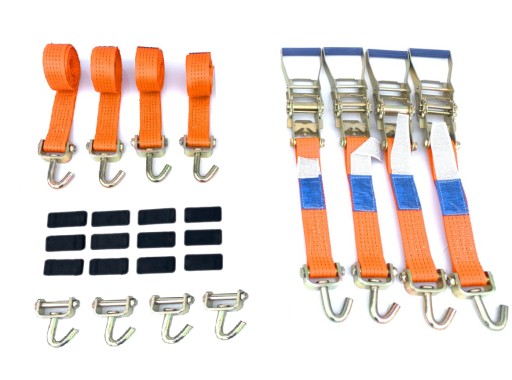 4 транспортувальні ремені 3PKT Cube Swivel Hooks P4c4