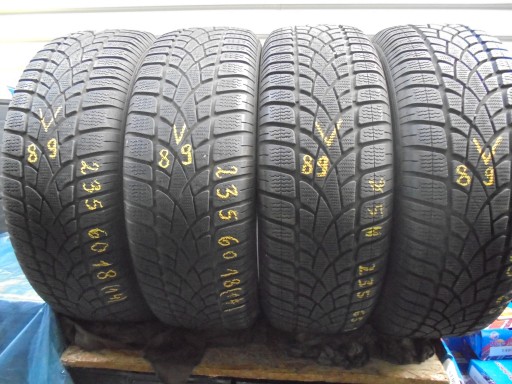 4 ШТ DUNLOP 235/60/18 зимова резина 235/60R18