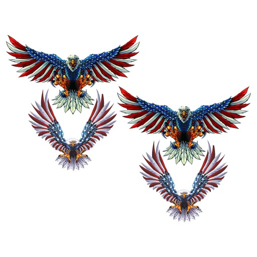 4 шт. светоотражающие наклейки автомобильные наклейки N