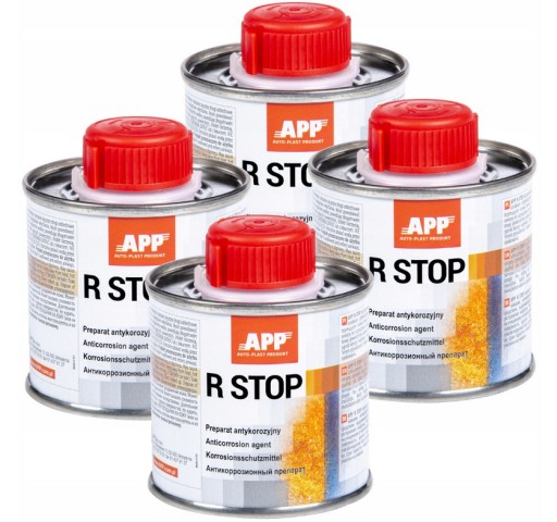 4 x App R-STOP ІРЖА агент зупиняє корозію 100 мл