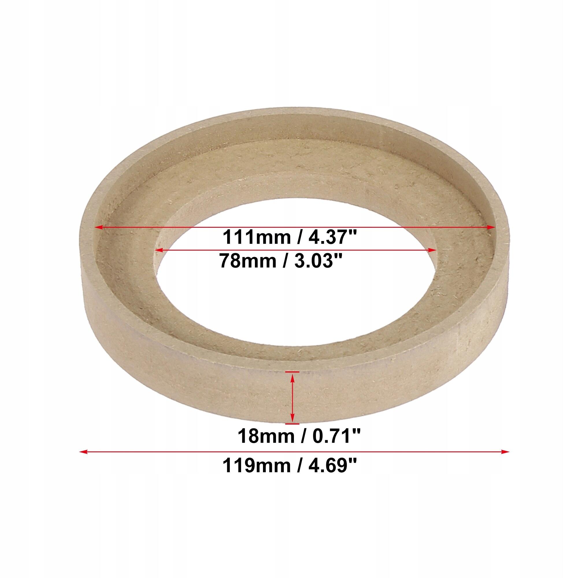 4-дюймовий стиль 2 шт. UXCELL пара 1 дюймів автомобіля