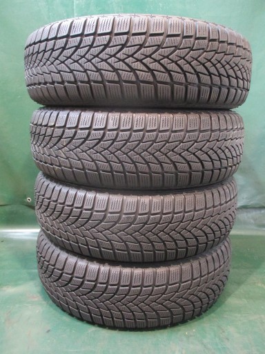 4 зимние шины 195/65R15 Dayton DW510 7 и 6,5 мм.