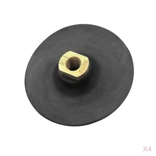 4 шт. Гумової задньої м’якої алмазної полірувальної подушечки