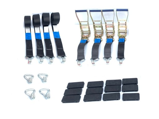 4 x 3-ТОЧКОВИЙ транспортний ремінь Евакуатор Fitzel Algema Boro Blyss Niewiadow