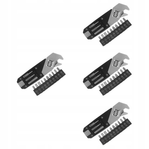 4 комплекти складних практичних гайкових ключів із тріскачкою