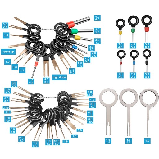 41 шт. НАБІР КЛЮЧІВ ДЛЯ ЗНЯТТЯ РОЗ'ЄМІВ