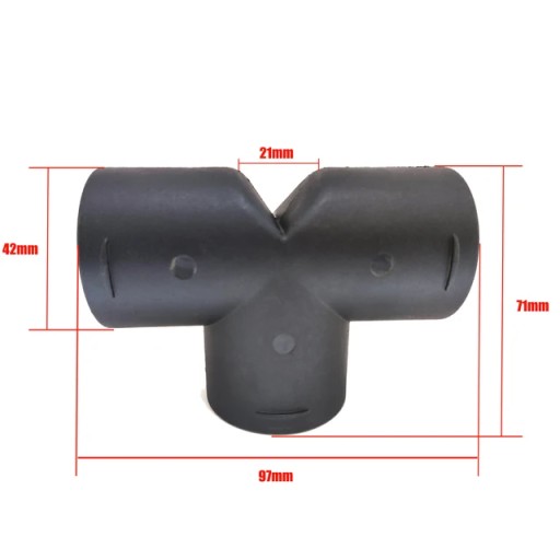 42/60/75 мм вентиляционные воздуховоды T Y шт локоть трубы выпускной канал