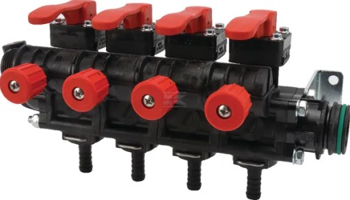 46306451 БЛОК КЛАПАНА ARAG, РУЧНАЯ СЕКЦИЯ, 4W T5M