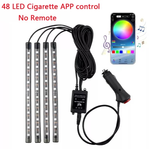 48 применение сигарета светодиодная лента для автомобиля -