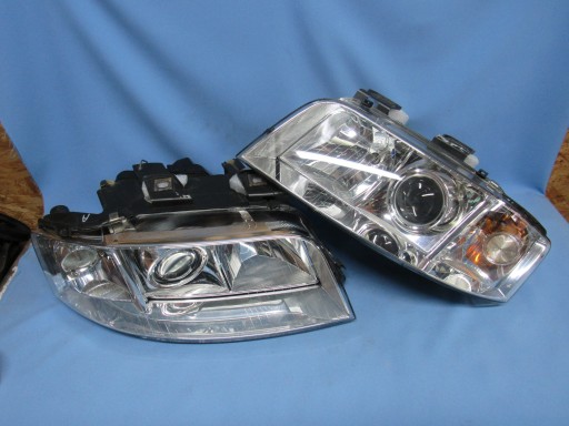 Правый левый audi a6 c5 лифт 2001 би-ксенон полный европа