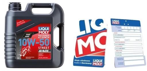 4L LIQUI MOLY 1686 МОТОЦИКЛ 4T 10w50 SYNTH RACE