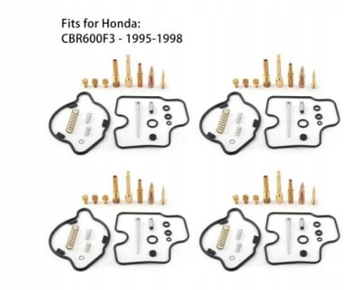1 - 4pcs HONDA CBR600F3 карбюратор Ремонтний комплект