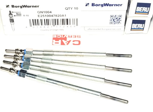 4 свечи накаливания beru gn1004 volvo 0250603008 30777311