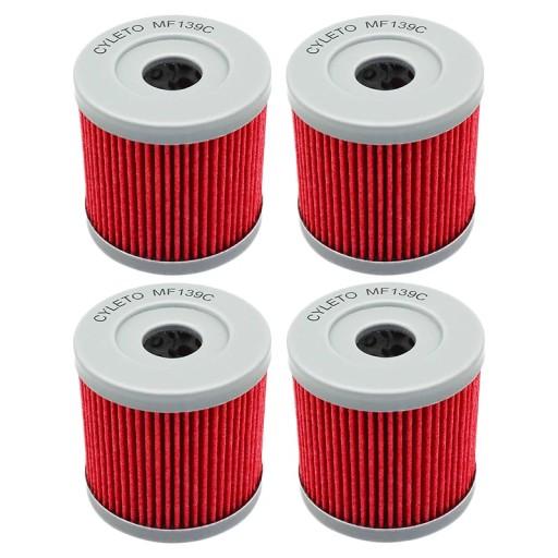 BD600518-4pcs-red - 4шт-красный масляный фильтр для Suzuki DRZ400 Ko