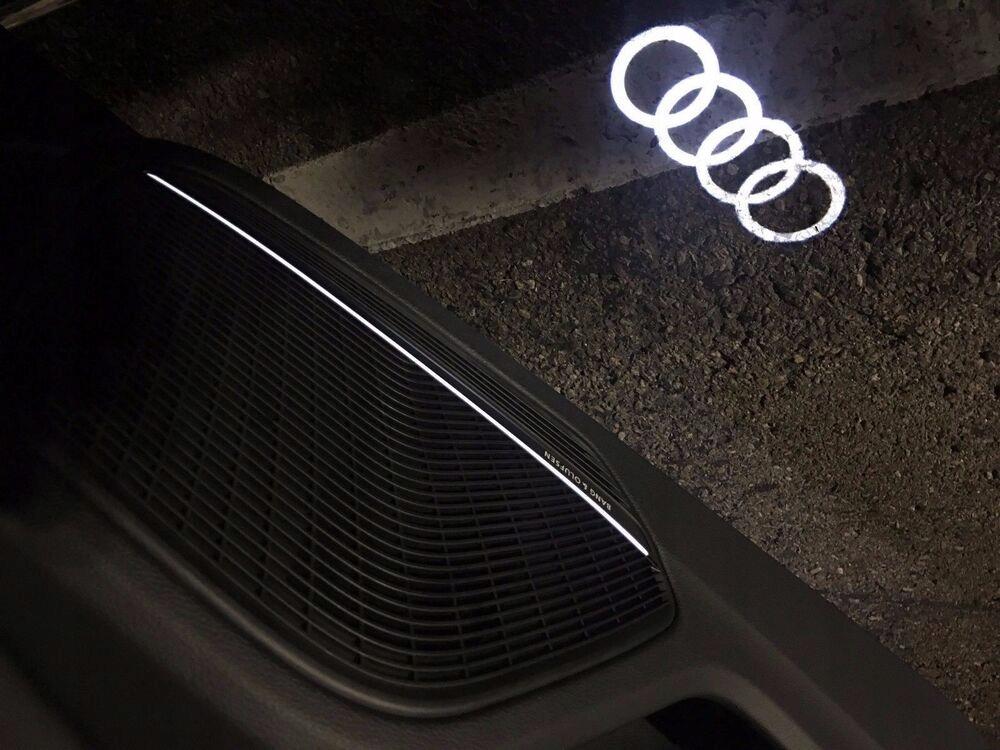 4x Audi OOOO LED двери автомобиля проектор лампы S