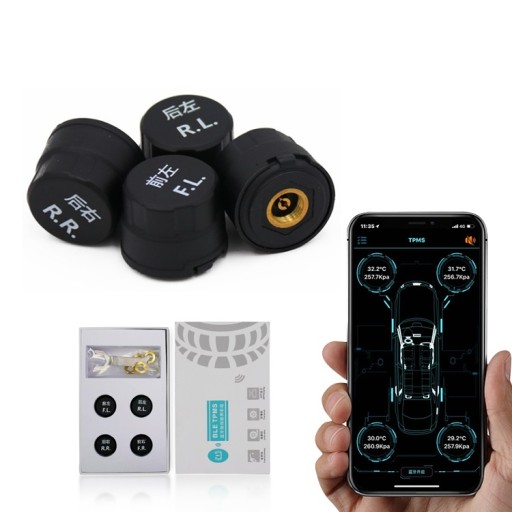 4x ДАТЧИК ДАВЛЕНИЯ АВТОМОБИЛЬНЫХ ШИН TPMS