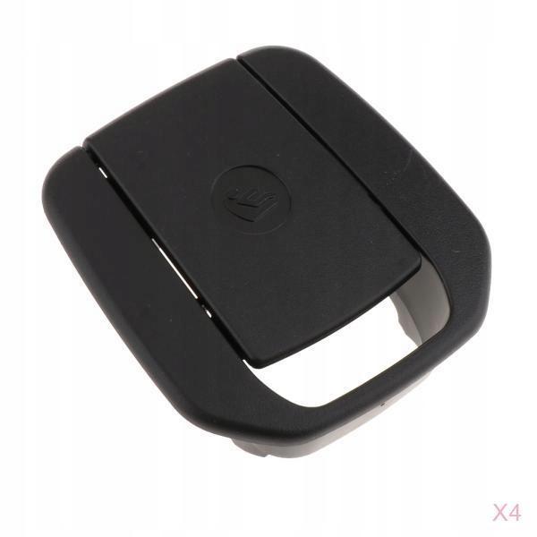 4x Чорне кріплення для сидіння