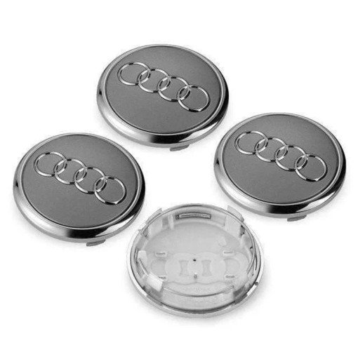 4x ОРИГИНАЛЬНЫЕ колпаки Audi 69 мм Audi 4B0601170A