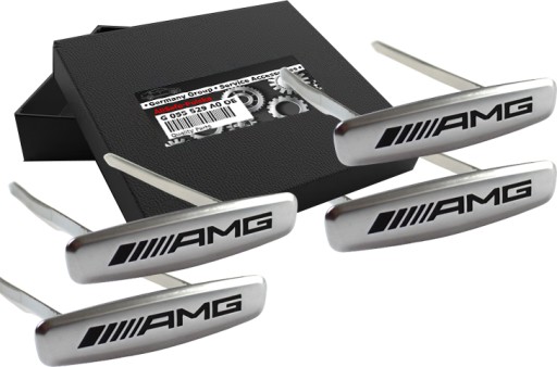 4x Знак емблеми Сидіння MERCEDES AMG OEM ЯКІСТЬ